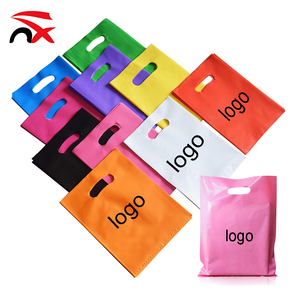 Custom logo Promotional Bags Plastic for Gifts Mail Bags Candy Bag for Kids Birthday Wedding Festival