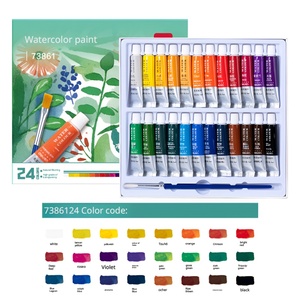 Ensemble de <span class=keywords><strong>peinture</strong></span> <span class=keywords><strong>gouache</strong></span> professionnelle avec logo personnalisé, pigments de <span class=keywords><strong>peinture</strong></span> pour artistes, <span class=keywords><strong>peinture</strong></span> artistique multi-spécifiques, vente en gros OEM - Product Image 3