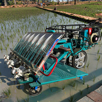 Prix compétitif, très vendue : Machine à planter de type à trois roues pour riziculture, type à roues, avec boîte de vitesses pour riziculture
