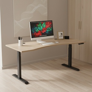 Wholesale Price Standing <b>Desk</b> Electric Adjustable Height With Memory Preset for Office Use Executive Stand up <b>Desk</b> - Product Image 1