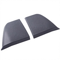 Ailerons latéraux noirs mats, garde-boue pour Ford Mustang 2015 2016 2017 2018 2019