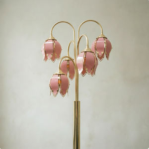Lampe sur pied LED en forme de tulipe, lanterne, lumière romantique pour salon, chambre, mariage, fête, hôtel, décoration d'événements - Product Image 2