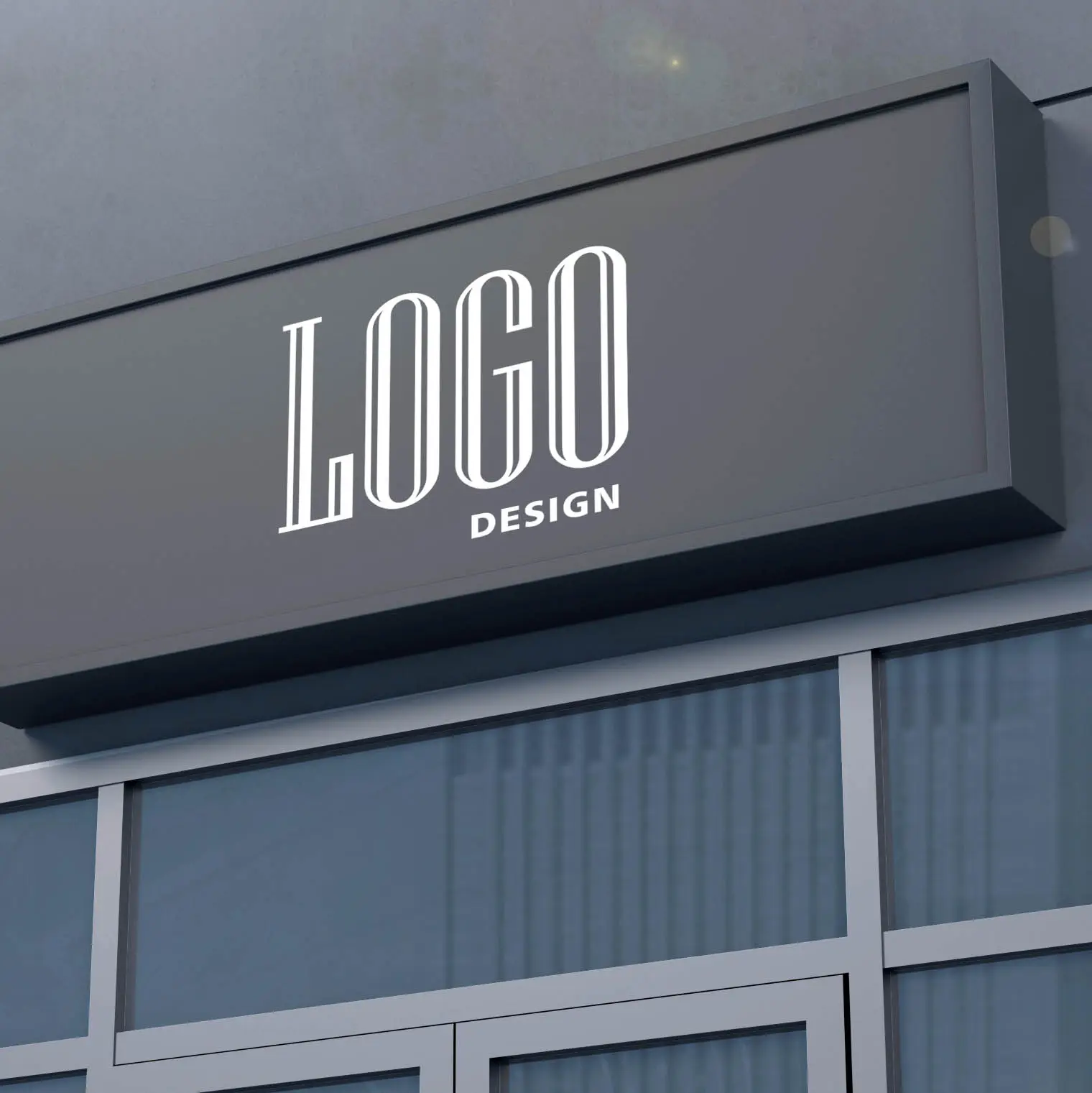 Design de logotipo personalizado, design profissional de logotipo projeto de conversão de vetor projetores personalizados