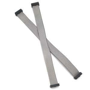 <span class=keywords><strong>IDC</strong></span>-Stecker mit 2,54mm Abstand 10cm Länge Kupfer kern 12V graues Flach kabel PVC-Isolierung 14-polige Baugruppe Kabelbaum - Product Image 4