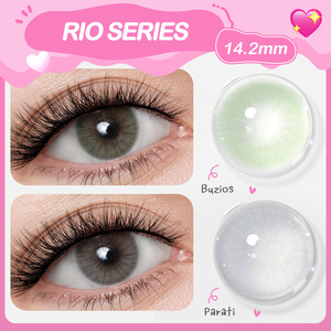 Hot Bán màu kính áp tròng Copacabana buzios ocher 14.2mm Rio Mel freshgo Mắt kính áp tròng lentilles Pour Les Yeux - Product Image 4