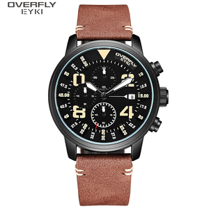 EYKI <span class=keywords><strong>Overfly</strong></span> นาฬิกาผู้ชายควอตซ์กันน้ำได้ใช้ได้ทั้งชายและหญิง - Product Image 5