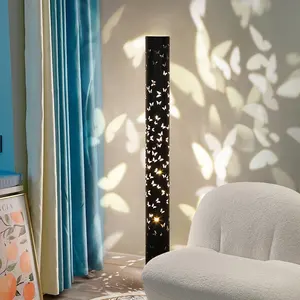 Butterfly Projection Home Decor LED Light Living Room Butterfly Shadow Atmosphere Corner LED Floor Lamp