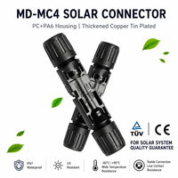 Connecteur solaire MC4 mâle/femelle pour câble de 2,5/4/6 mm², 30A 1000V, connecteur de panneau solaire étanche