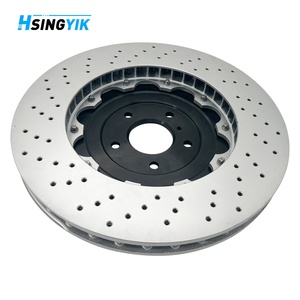 Disque de frein traité thermiquement haute performance Rotor de rupture arrière 2 pièces pour modèles Nissan Gtr R35 350Z 370Z Juke Altima - Product Image 4