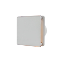 Ventilateur d'extraction silencieux en plastique de 6 pouces pour salle de bain, mural, à roulement à billes, haute puissance, axial, contrôlé par application, pour cuisine, IPX4 90