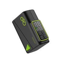 Mini Portable Electric Air Pump Smart Automatic Digital Display Bicycle Tire Inflator (150 PSI)