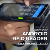 Android Pda durci Warehause 5 pouces Handheld 4g Rugged Held Terminal Nfc Barcode Scanner Mobile Laser Reader RFID 5G Pda