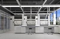 Table de laboratoire en acier pour l'industrie chimique et les écoles, avec plan de travail en résine phénolique, MOQ 1m, vente en gros, personnalisable sur mesure.