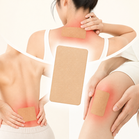 Patch de Moxa Naturel Personnalisé, Marque Privée, Autocollant Chauffant à l'Armoise pour Soulagement de la Douleur, Bien-être, Usage Domestique, Plâtre Herbal, Vente en Gros OEM
