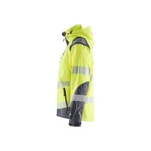 BLAKLADER - 4491251333964XL <b>Hi</b>-<b>Vis</b> <b>Softshell</b> <b>jacket</b> Yellow/Mid grey - EAN 7330509766507 <b>HI</b>-<b>VIS</b> WORKWEAR - Product Image 4