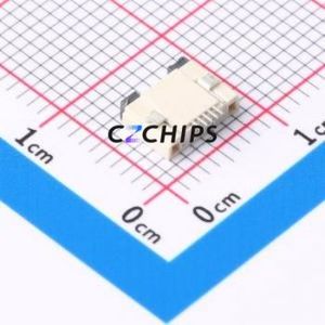 FPC-0.5FX-5PWCR-H20 FFC/FPC Connector SMD,P=0.5mm,Horizontal Mount Connector Flip Cover Type Bottom Contact 5P 0.5mm - Product Image 2