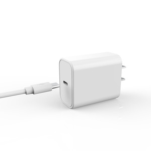 PD 20W Charger Type-<b>C</b> Fast <b>Charging</b> For Apple Samsung Android Phones US EU UK Plug White - Product Image 3