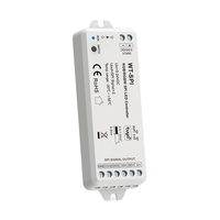 Contrôleur LED Skydance 5-24VDC WT-SPI, application Tuya + RF RGB/RGBW SPI, contrôleur d'éclairage Tuya Wifi et télécommande pour bandes LED