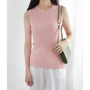 Camiseta sin mangas con pliegues de hielo para mujer Summer Nasiti Layered Golji Nasi - Product Image 1