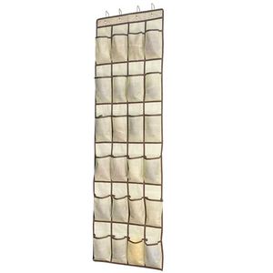 Best Over-the-Door Wire Rack with Hanging Sundries Pocket Organizer Foldable Fabric <b>Storage</b> Bags for Tools Jewelry <b>Shelf</b> <b>Storage</b> - Product Image 6
