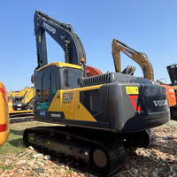 Excavatrice VOLVO EC210 d'occasion, 21 tonnes, matériel de construction d'occasion en provenance de Suède, outils et équipements de construction en vente
