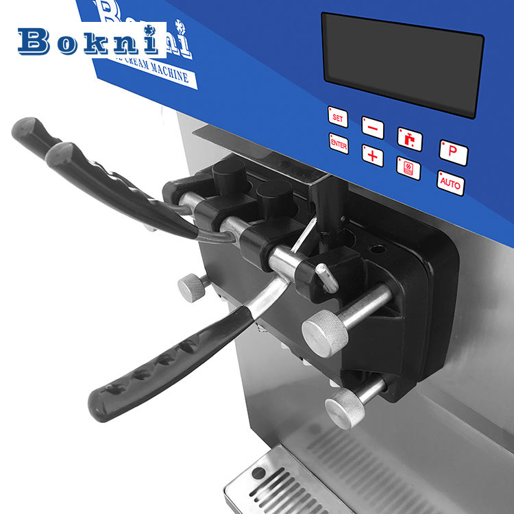 七つのフレーバーソフトクリームマシン、高品質ソフトクリームメーカー