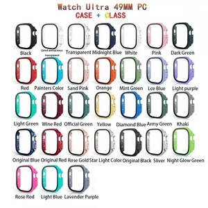 Custodia rigida per PC Smart Watch in vetro temperato di vendita calda di fabbrica per <span class=keywords><strong>Apple</strong></span> Watch Ultra 49mm - Product Image 2