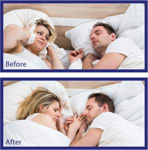 Bandes nasales anti-ronflement (noires) pour une meilleure qualité de sommeil, certifiées CE, en matériau non tissé PE - Product Image 6