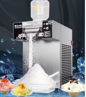Machine à glace pilée coréenne professionnelle Bingsu, automatique, 4 parfums, avec moteur central, 220V/110V