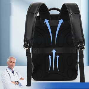 Custom Large Capacity <b>Leather</b> <b>Men</b> Camera <b>Backpack</b> Waterproof High Quality Mochilas Multifunctional Travel <b>Backpack</b> - Product Image 5
