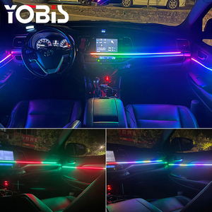 YOBIS 18 in 1 symphony car led luci ambiente 22 in 1 sinfonia led car atmosfere luci rgb 64 auto led strisce di luce - Product Image 5