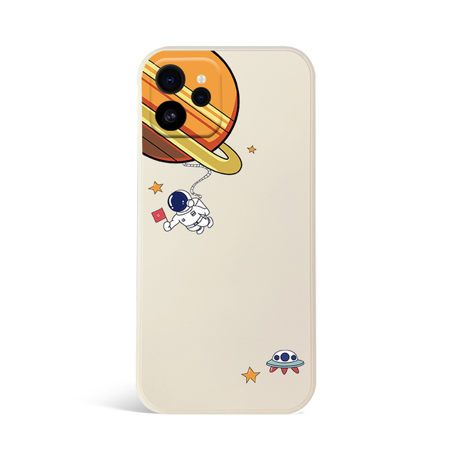 Red Flag Bear Hold Astronaut Boys Cow Luxury Cell Phone Cases for Phone for iphone Xs 13 case