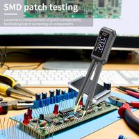 Mini multimètre intelligent à pince, testeur LCR SMD ESR pour la résistance, la capacité, l'inductance, la continuité, le test de diode, outils de mesure