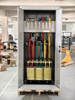 Regulador de Voltaje Automático Trifásico de 250KVA 380V 220V con Compensación, Regulador de Alta Potencia SBW, Estabilizadores de Voltaje Automáticos