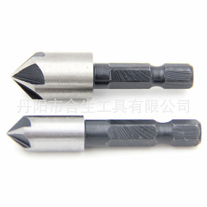 Mr Drill <b>Chamfering</b> <b>Tool</b> Hss 3 Blade For Metal Workpiece High Accuracy - Product Image 2