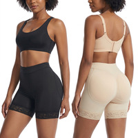Culotte gainante respirante avec rembourrage pour rehausser les hanches et les fesses, coussinets en éponge, effet ventre plat, tailles S-3XL pour femme