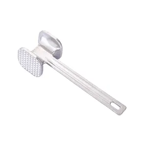 Factory Direct Sales Aluminum Alloy Kitchen Meat Tenderizer Hammer For Steak Beef Poultry