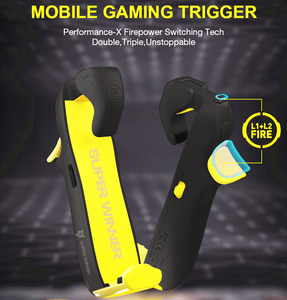 Sarafox Z02 Shadow Stinger 2 generazione <span class=keywords><strong>Gamepad</strong></span> Pubg <span class=keywords><strong>Controller</strong></span> Trigger pulsante di gioco Mobile <span class=keywords><strong>COD</strong></span> artefatto a sei dita iOS Android - Product Image 4