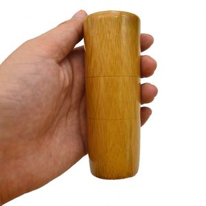 Ensemble de ventouses sous vide en bois de haute qualité Cellulite <span class=keywords><strong>Hijama</strong></span> corps tasses Massage en bambou Gua Sha 5 pièces ventouses pour le soulagement des maux de dos - Product Image 5