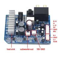 TPA3110 dijital Subwoofer amplifikatör kurulu 8-24V 2*15W brezilyalı amplifikatör ev amplifikatör ses sistemi için