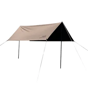 3m * 4m Portable Pare-Soleil Tente de Plage grand auvent Imperméable Bâche de Plage Abri Camping Extérieur Tente Bâche Auvent tourisme à vendre