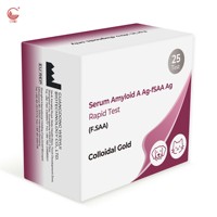 Test rapide quantitatif du sérum Amyloïde A (fSAA) pour chats, surveille l'infection et la réponse au traitement, sérum/plasma, kit de mise à niveau clinique