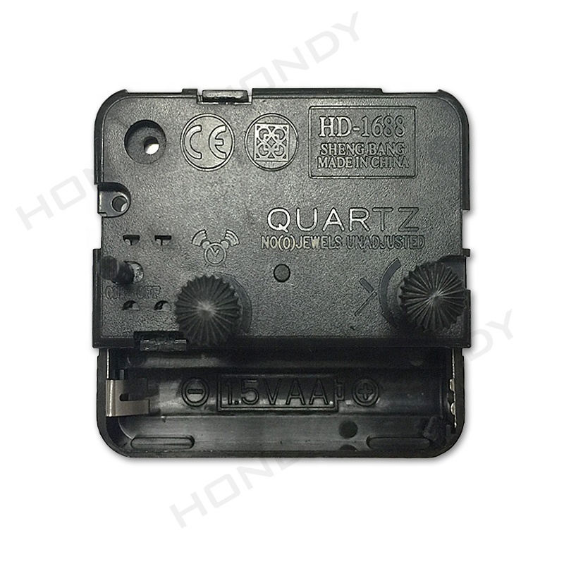 Mécanisme D'horloge à Quartz Automatique HD-1688 - Sans Tic-tac, Réglage Auto UK MSF - Pour Cadran Jusqu'à 6 Mm - 3