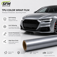 Rollo de Vinilo TPU para Envoltura de Automóviles, Venta al Por Mayor Directa de Fábrica, Color Personalizado Disponible, Acabado de Lujo
