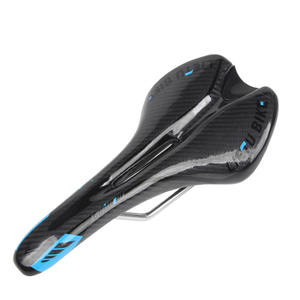 Fahrradsattel MTB Rennrad Radsport Silikon Rutschfester Sattel Silikagel-Polster Sitz Leder Vordersitz - Product Image 1