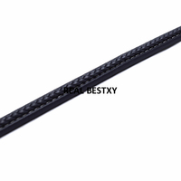 Moda yaklaşık 8*5mm donanma renk örgülü geniş düz deri kordon genişliği yassı halat dize bilezik kolye DIY takı aksesuarları