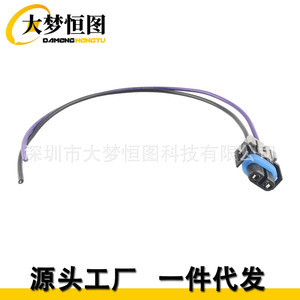 DAMENGHONGTU Fiber Optic Adapter PT2298 88862217 Headlight Fog Light Connector <b>Harness</b> Socket - Product Image 3