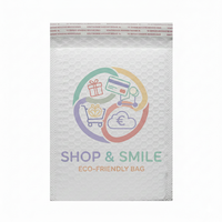 Sacs d'expédition en polybulles durables, logo personnalisé, résistants aux déchirures, auto-scellants, imperméables, écologiques, biodégradables, rembourrés