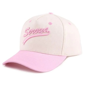 Custom 5 Panels Curved Brim Waterproof Cotton Dad Hat Mens Sports Fruit 3D Puff Embroidery Logo Structured <b>Baseball</b> <b>Cap</b> - Product Image 6
