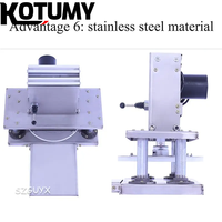 Machine à presser électrique domestique rouleau laminoir en acier inoxydable pâte à pizza et pâtisserie fabricant de pâtes